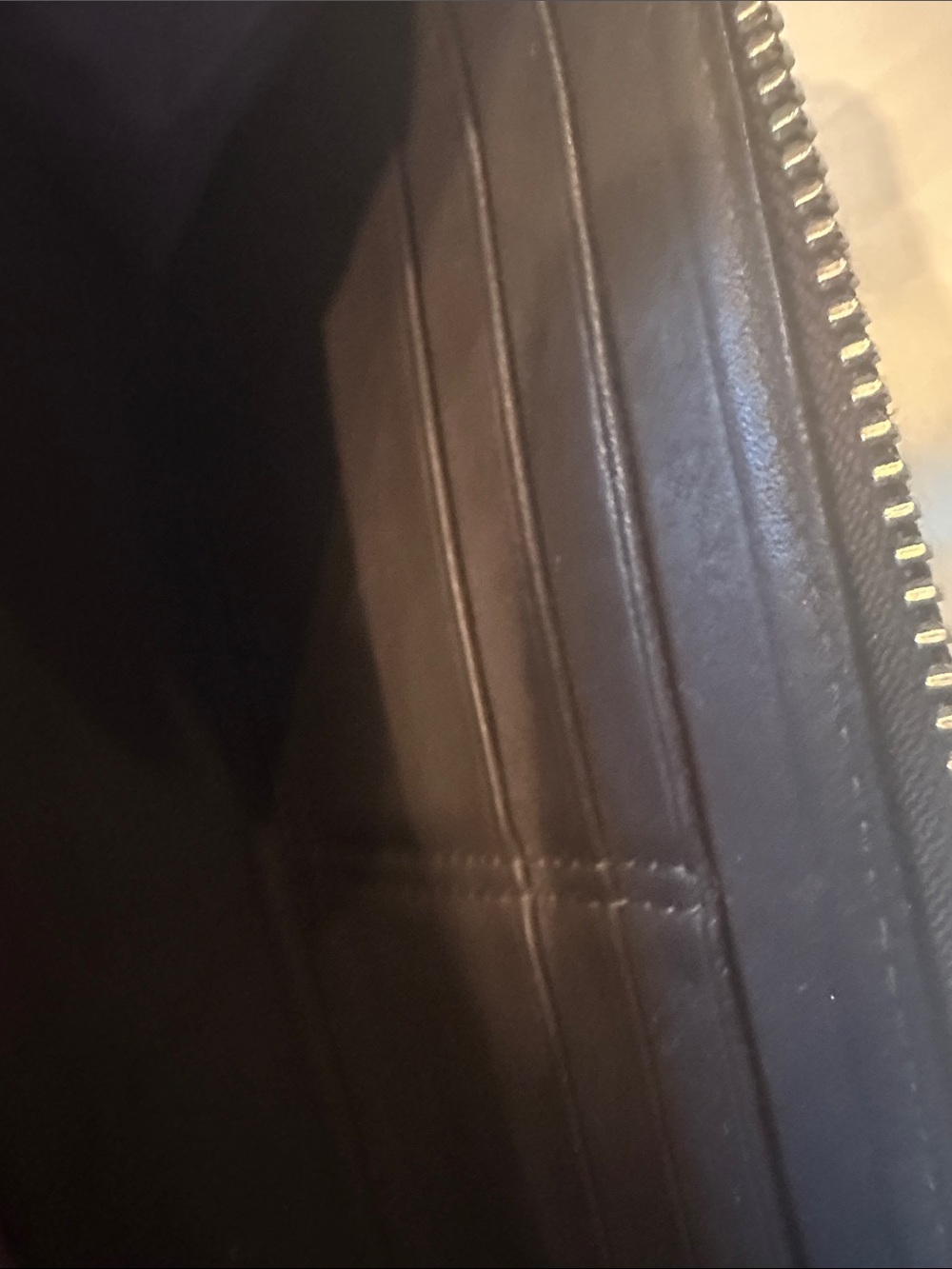 Vintage Coach Long Zip Around Wallet Brown - Picture 10 of 14